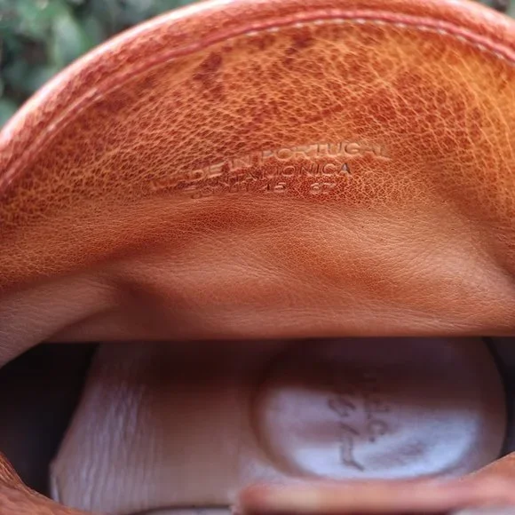 N.D.C Santa Monica Made By Hand Stacked Heel Zip Up Ankle Boots Size 37 - Picture 9 of 12